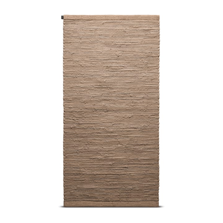 Cotton rug 140x200 cm - Nougat - Rug Solid