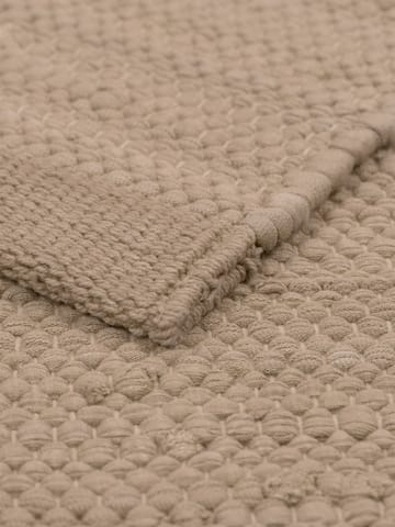 Cotton rug 140x200 cm - Nougat - Rug Solid