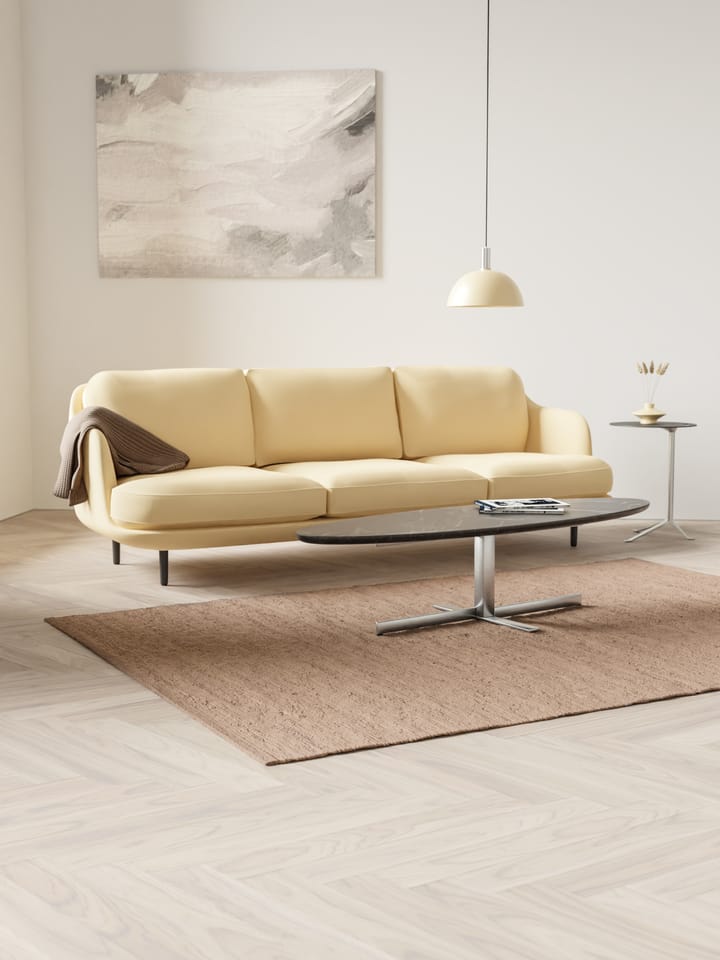 Cotton rug 140x200 cm - Nougat - Rug Solid