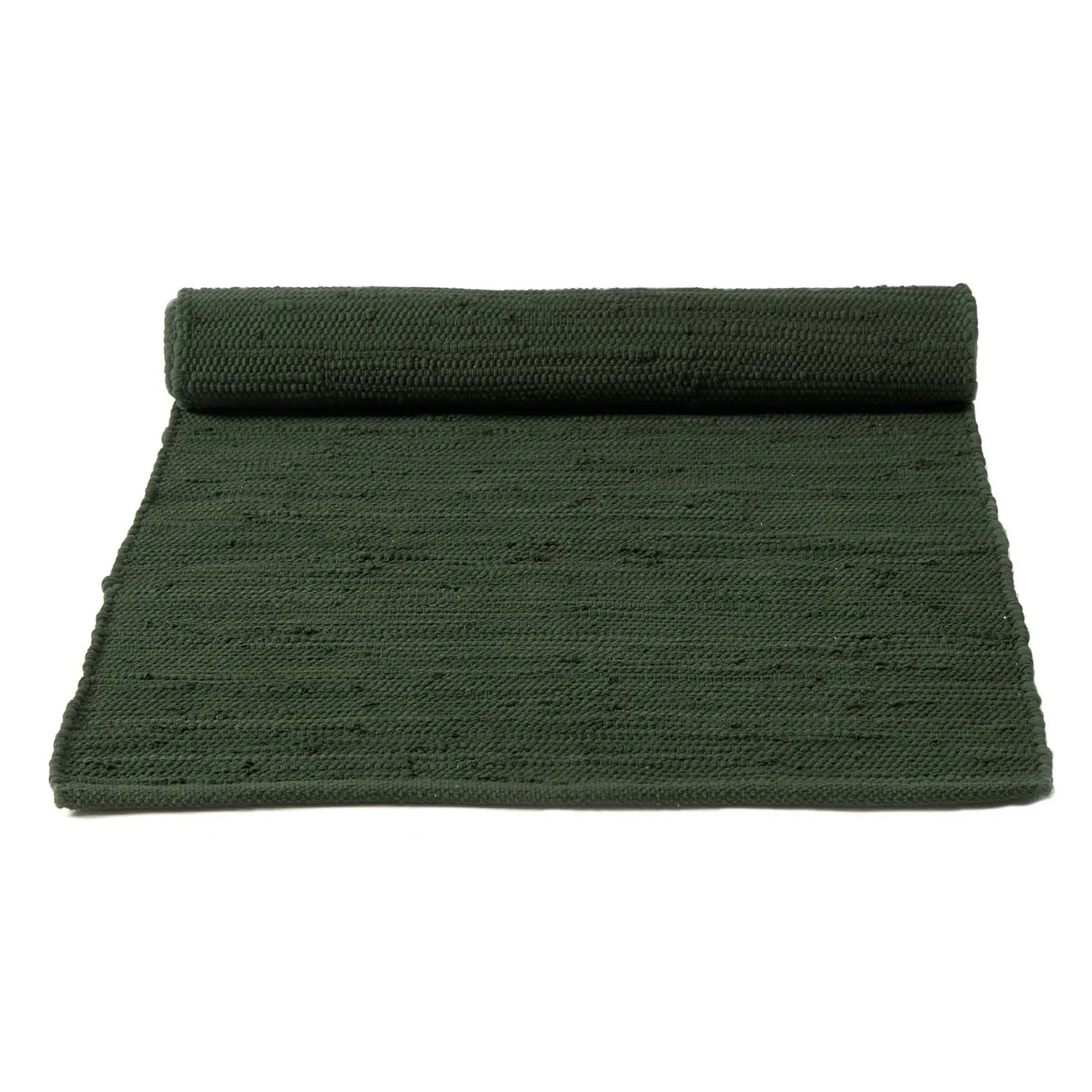 Cotton rug 170x240 cm, guilty green (green) Rug Solid