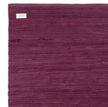 Cotton rug 60x90 cm - bold raspberry (darkpink) - Rug Solid