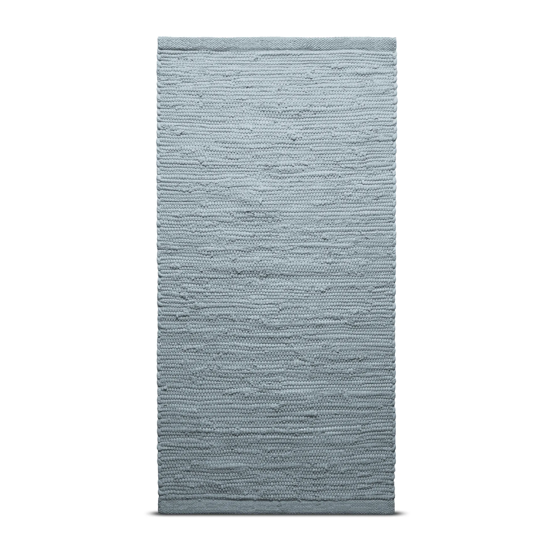 Cotton rug 60x90 cm, light grey (light grey) Rug Solid