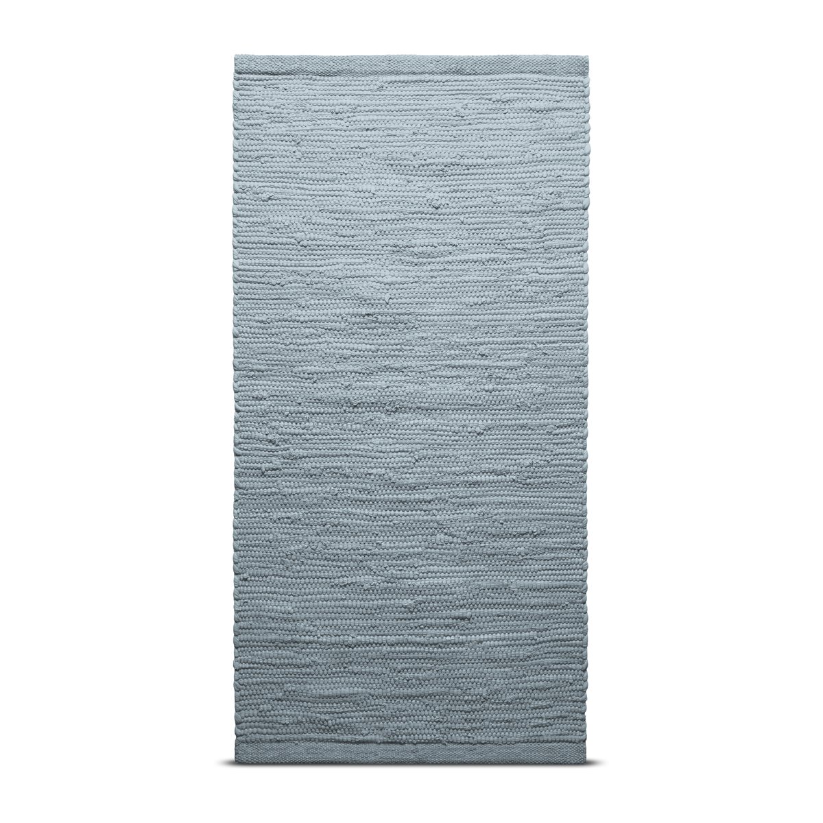Rug Solid Cotton rug 60x90 cm light grey (light grey)