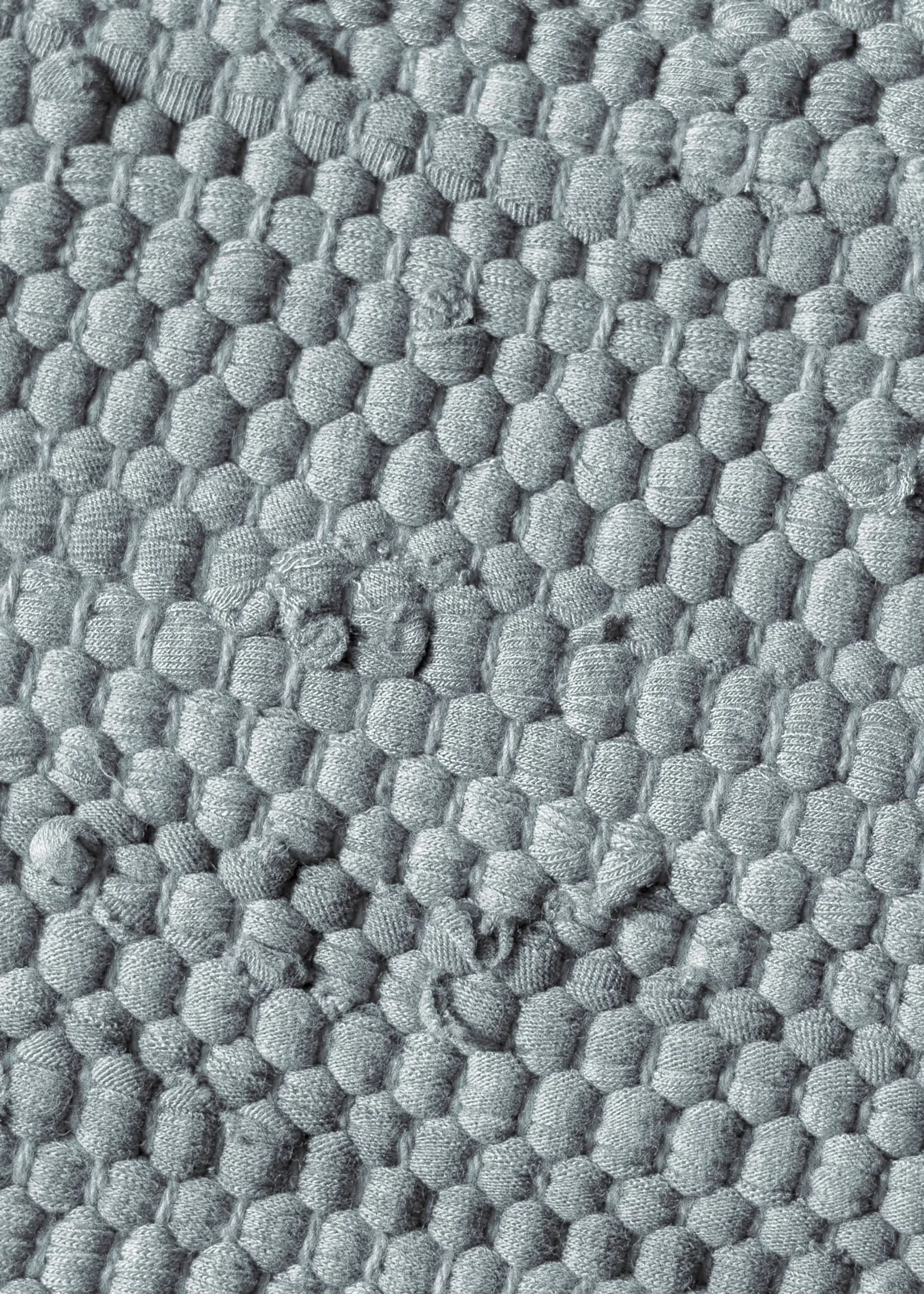 Cotton rug 60x90 cm, light grey (light grey) Rug Solid