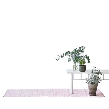 Cotton rug 60x90 cm - misty rose (rosa) - Rug Solid