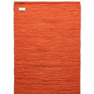 Cotton rug  60x90 cm - solar orange (orange) - Rug Solid