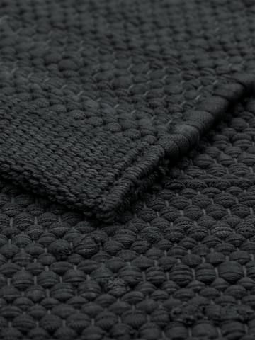 Cotton rug 65x135 cm - Charcoal - Rug Solid