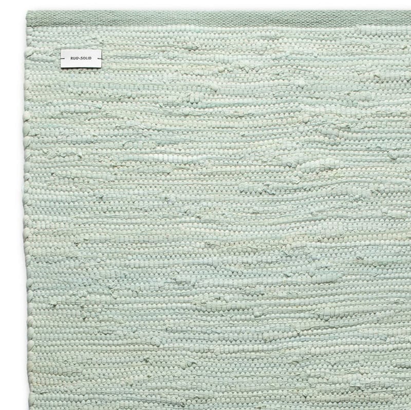 Rug Solid Cotton rug 75x200 cm Mint