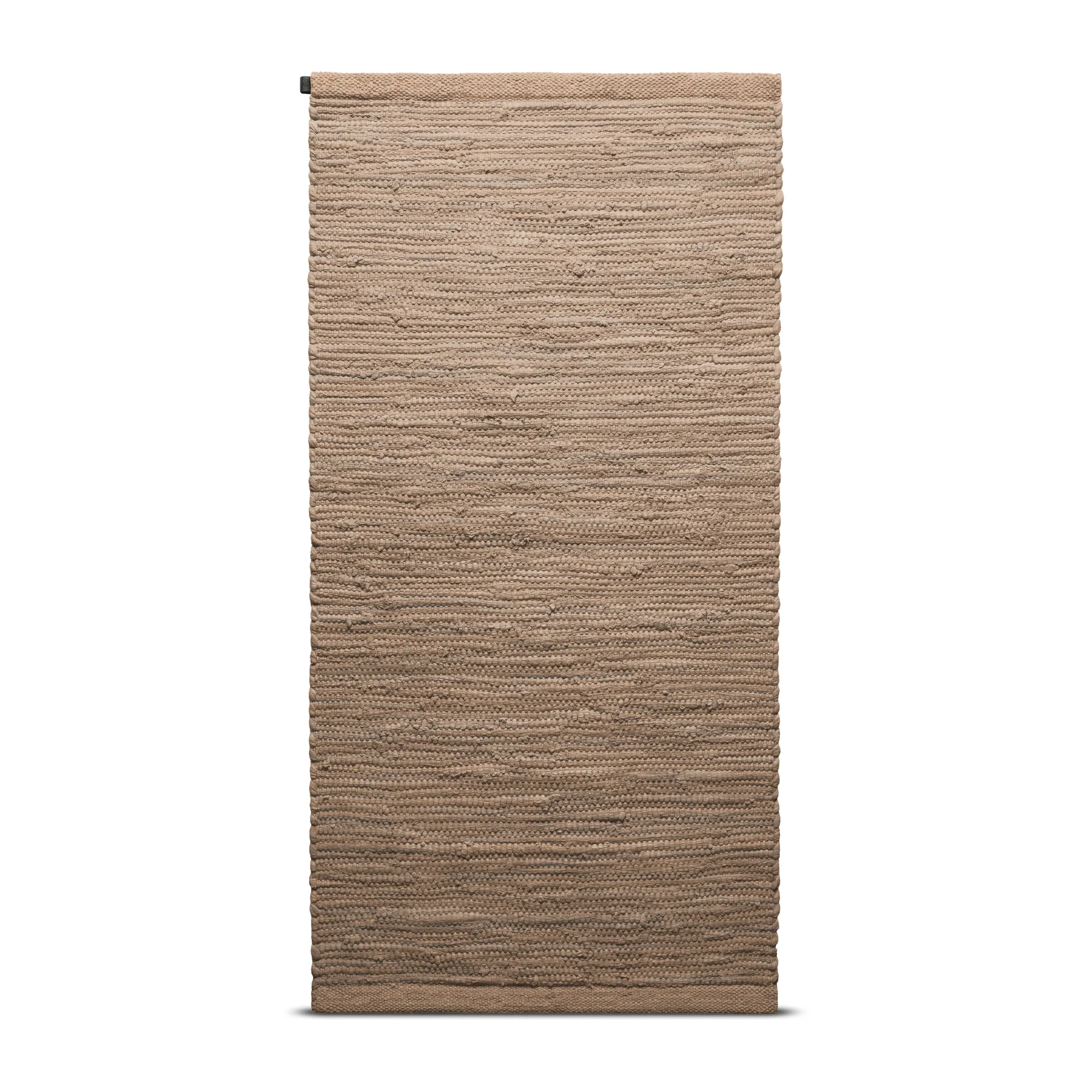 Cotton rug 75x200 cm, Nougat Rug Solid