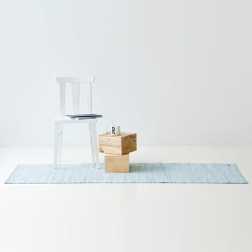 Cotton rug 75x300 cm - daydream blue - Rug Solid