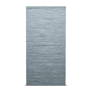 Cotton rug 75x300 cm - light grey - Rug Solid