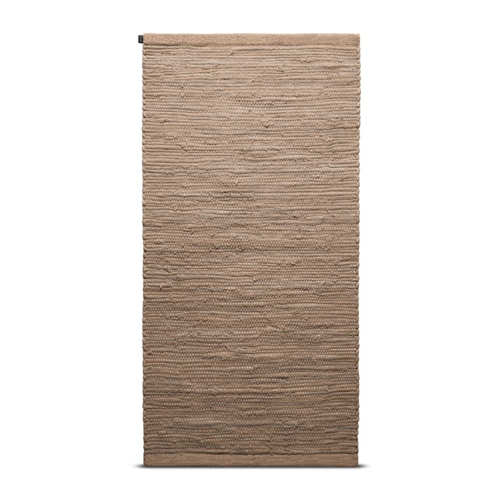 Cotton rug 75x300 cm - Nougat - Rug Solid
