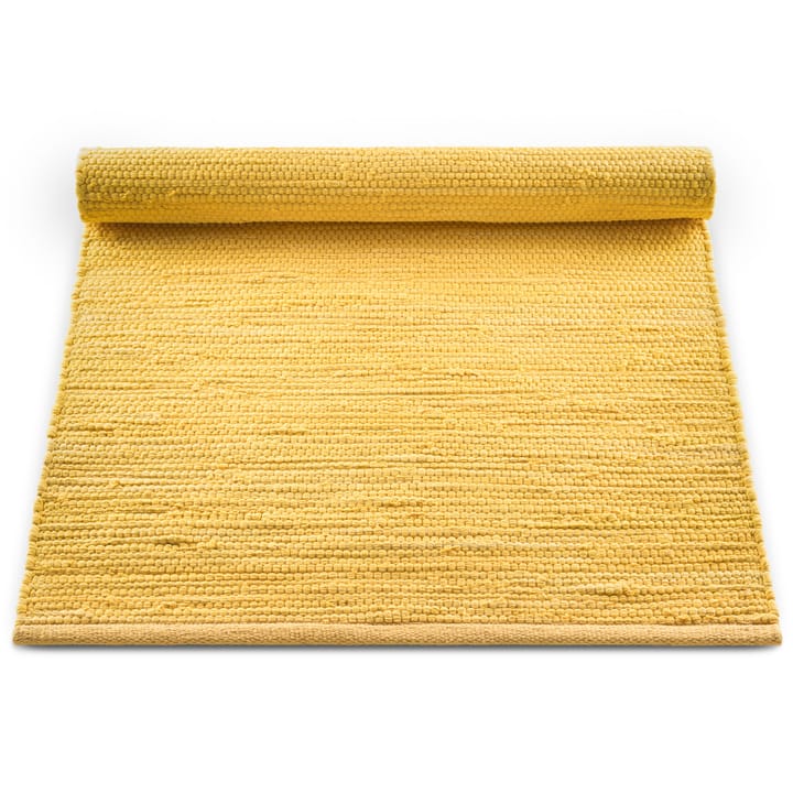 Cotton rug 75x300 cm - Raincoat yellow - Rug Solid