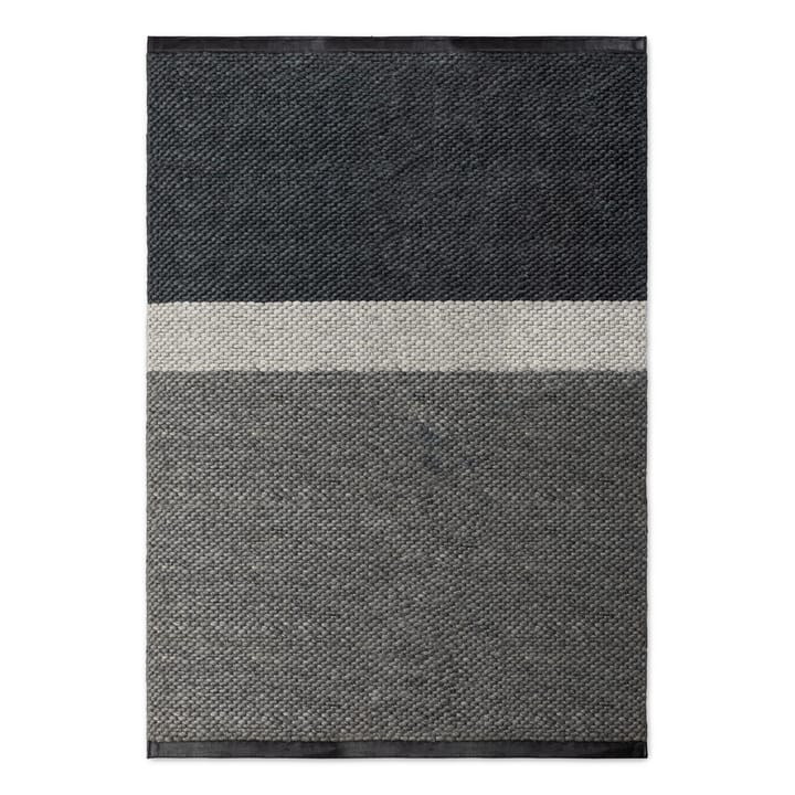 Landscape wool rug  140x200 cm - gravel - Rug Solid