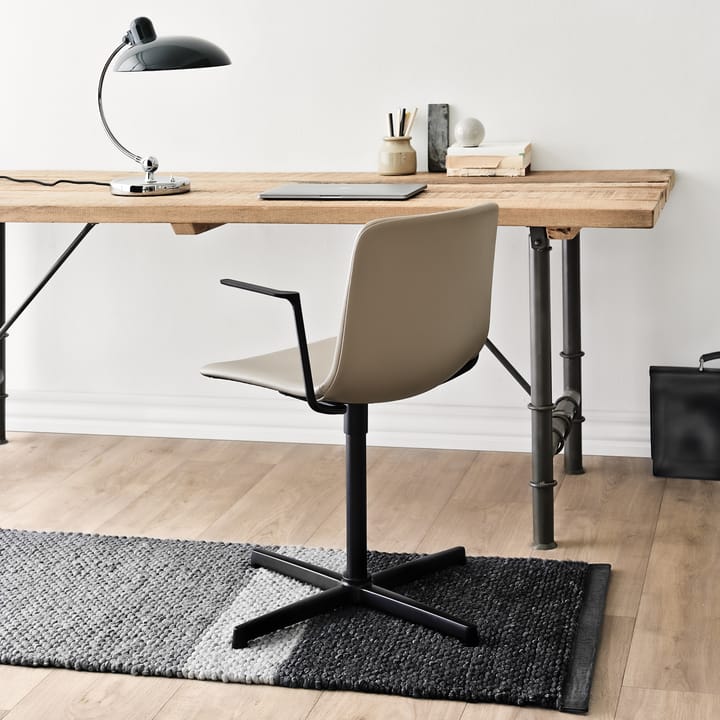 Landscape wool rug 65x135 cm, Gravel Rug Solid
