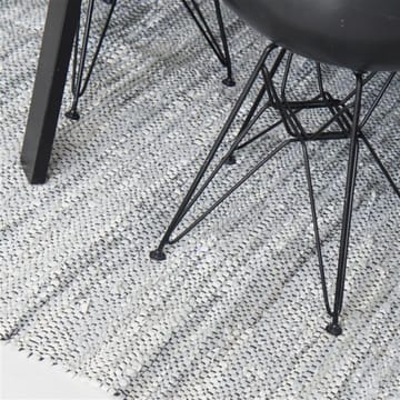 Leather rug 170x240 cm - Light grey (light grey) - Rug Solid