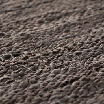 Leather rug  200x300 cm - wood (brown) - Rug Solid