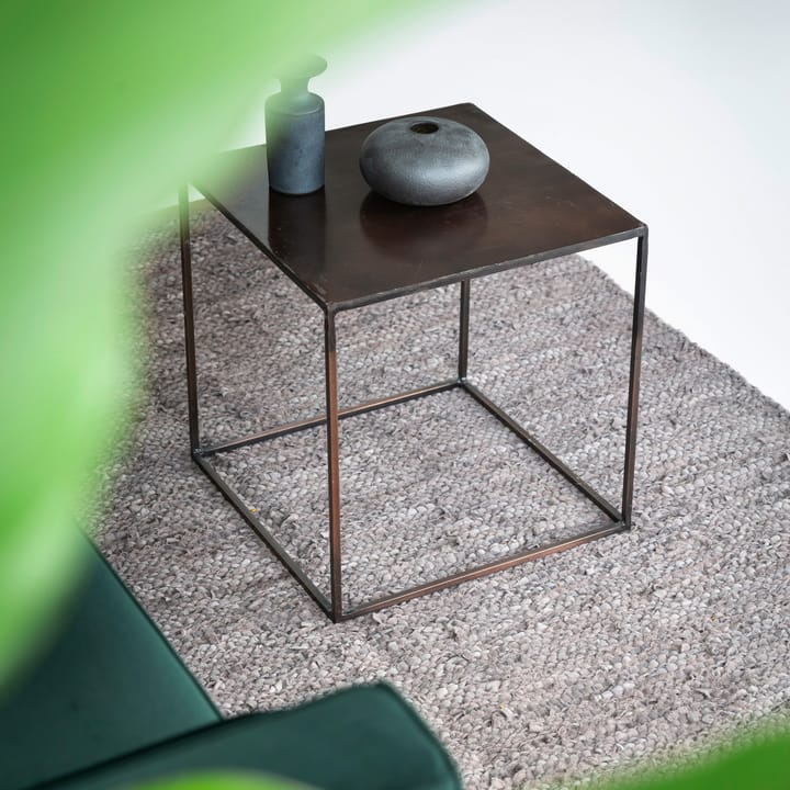 Leather rug 75x300 cm, Wood (brown) Rug Solid