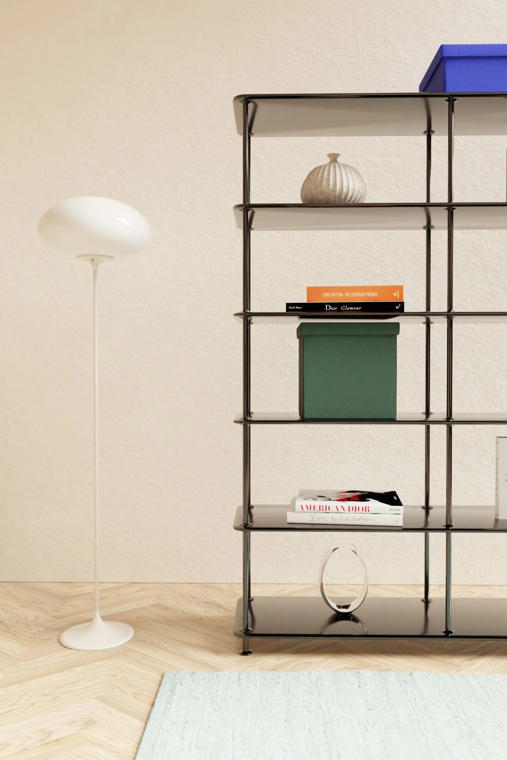 Rug Solid organizer 30x30x30 cm, Pine Rug Solid