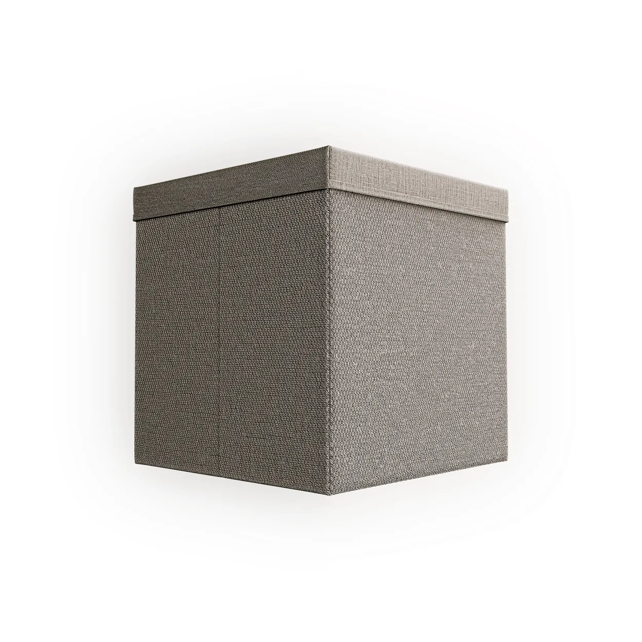 Rug Solid organizer 30x30x30 cm Sand | Scandinavian Design | Boxes & jars | Grey