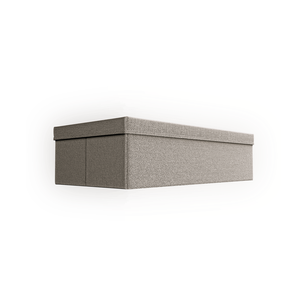 Rug Solid organizer 60x15x30 cm Sand | Scandinavian Design | Boxes & jars | Grey