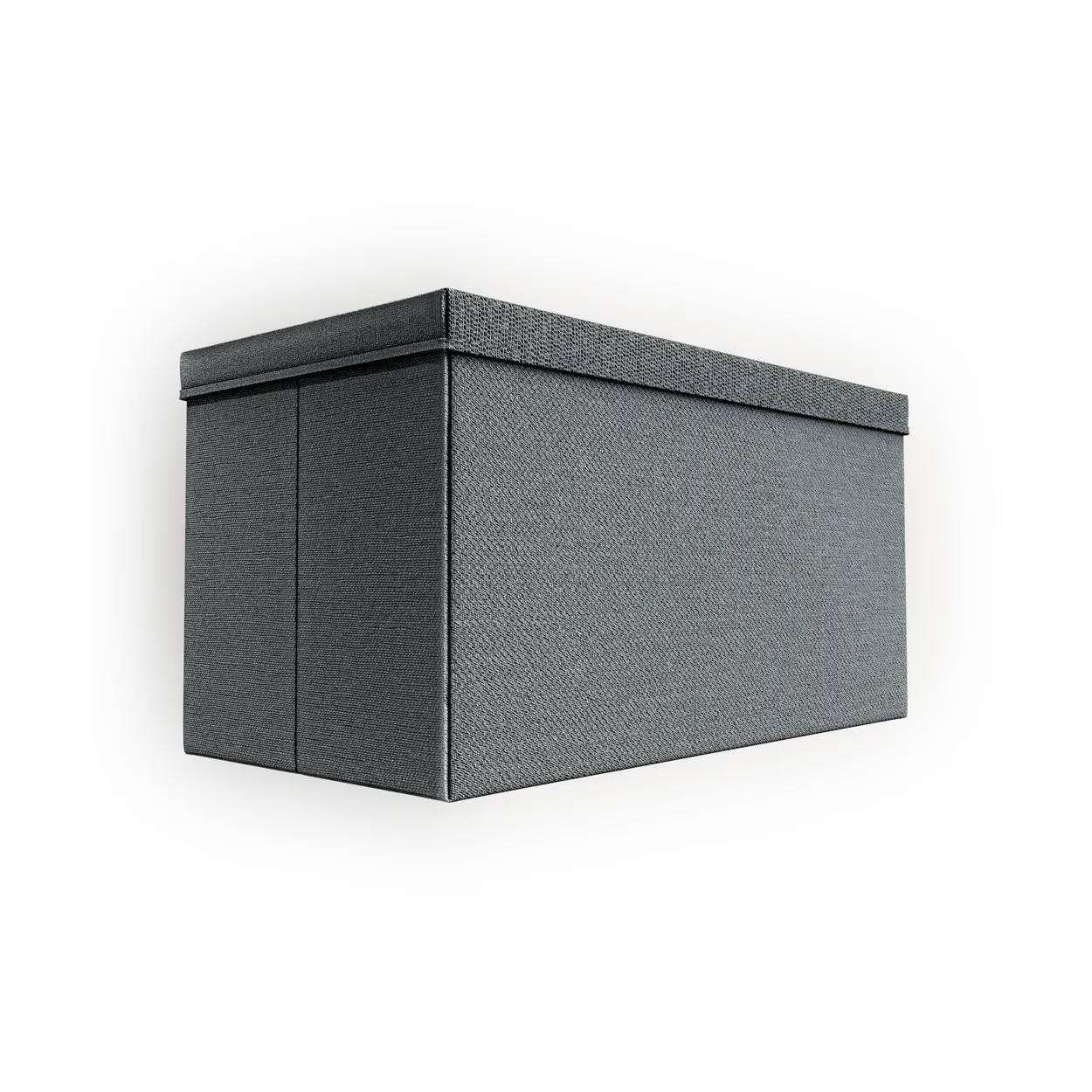 Rug Solid organizer 60x30x30 cm Grey | Scandinavian Design | Boxes & jars | Grey