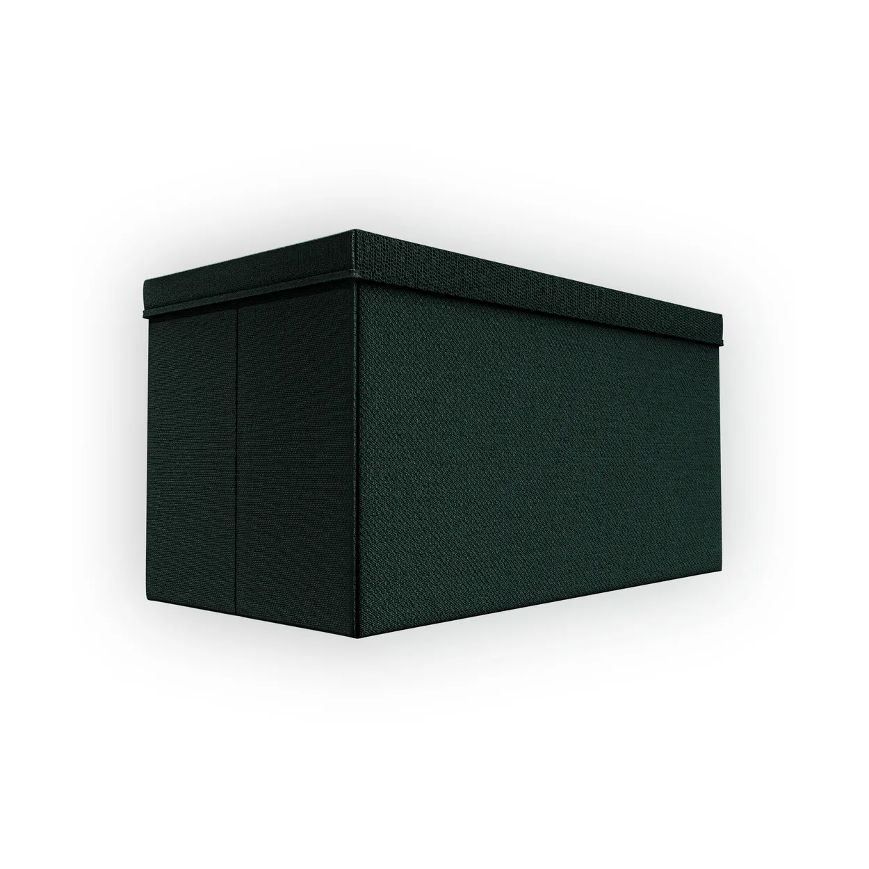 Rug Solid organizer 60x30x30 cm Pine | Scandinavian Design | Boxes & jars | Green