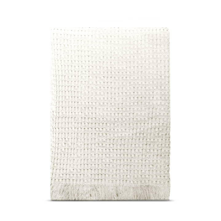 Stockholm cotton throw 130x180 cm - Champagne beige - Rug Solid