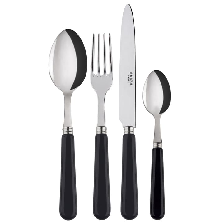 Basic cutlery 24 pcs - black - SABRE Paris