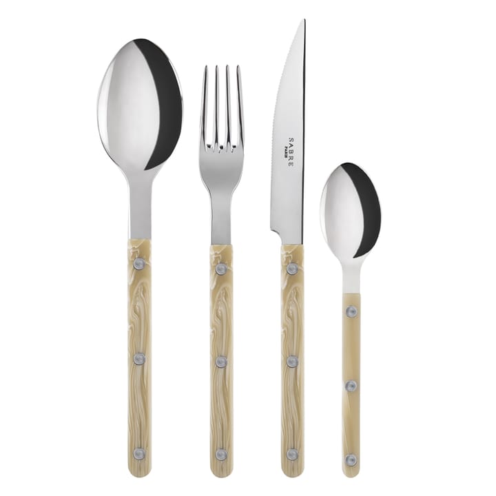 Bistrot cutlery 24 pcs - horn - SABRE Paris