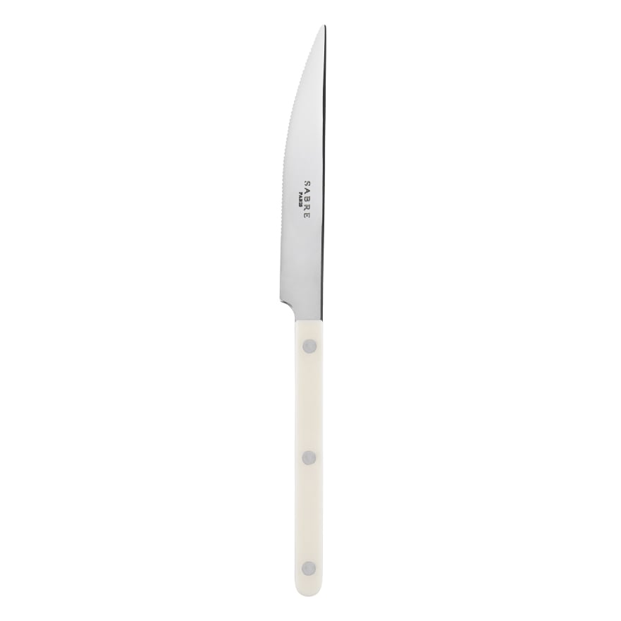SABRE Paris Bistrot knife shiny ivory | Scandinavian Design | Table cutlery | Beige