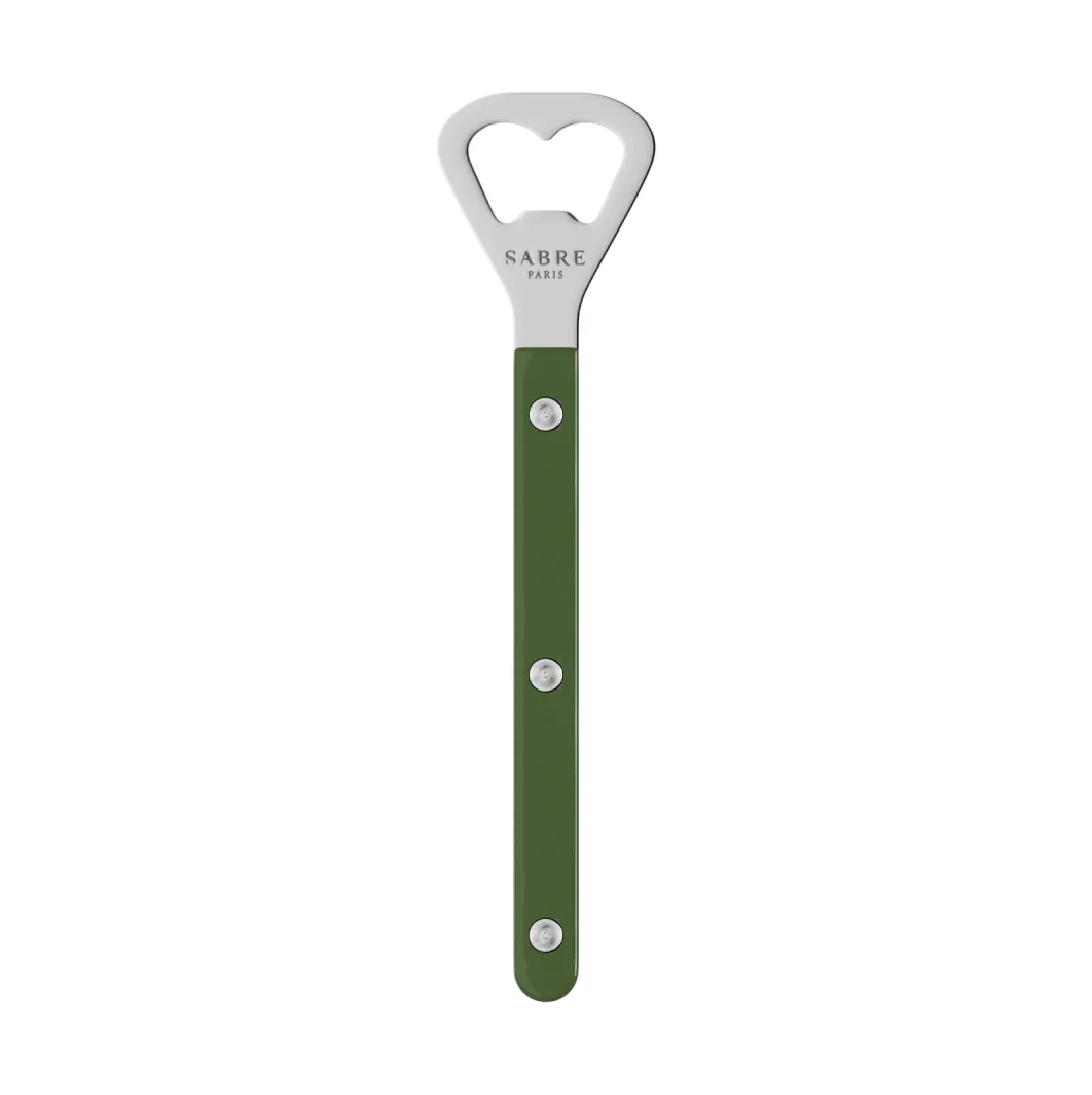 Bistrot solid bottle opener 16 cm, Green SABRE Paris
