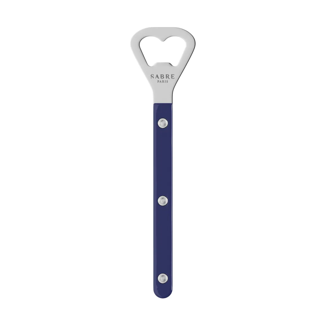 SABRE Paris Bistrot solid bottle opener 16 cm Navy blue