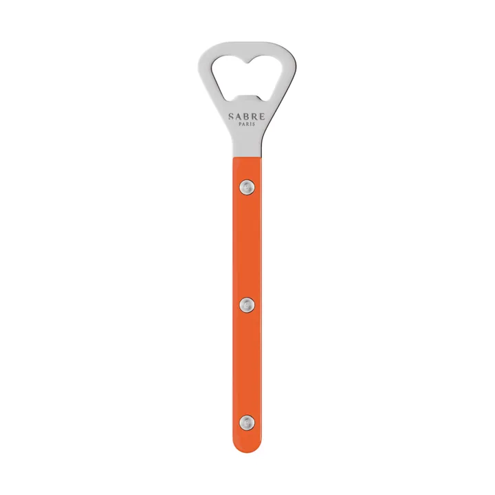 Bistrot solid bottle opener 16 cm - Orange - SABRE Paris