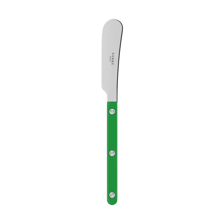 Bistrot solid butter spreader 14 cm - Garden green - SABRE Paris