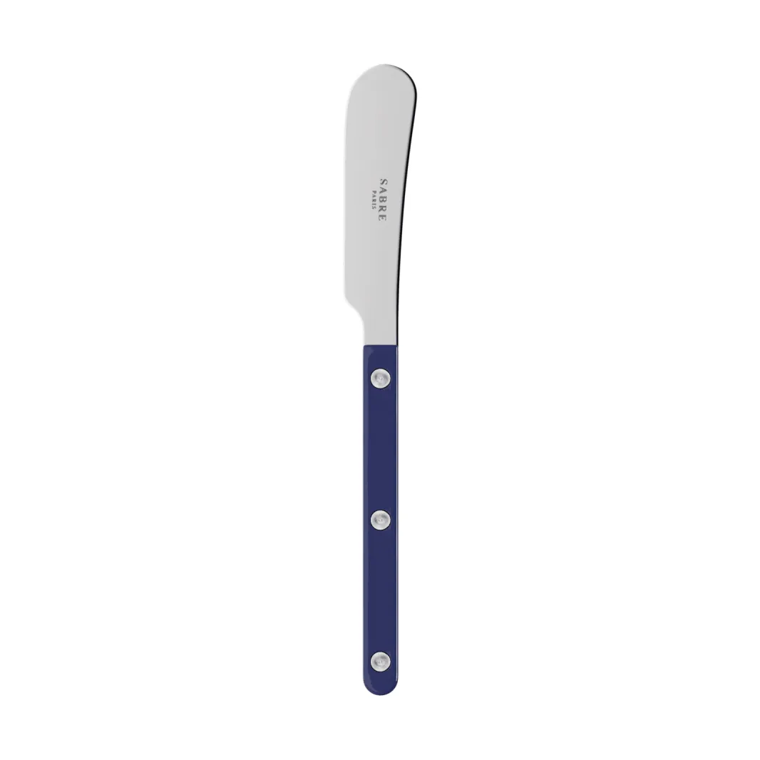 Bistrot solid butter spreader 14 cm, Navy blue SABRE Paris