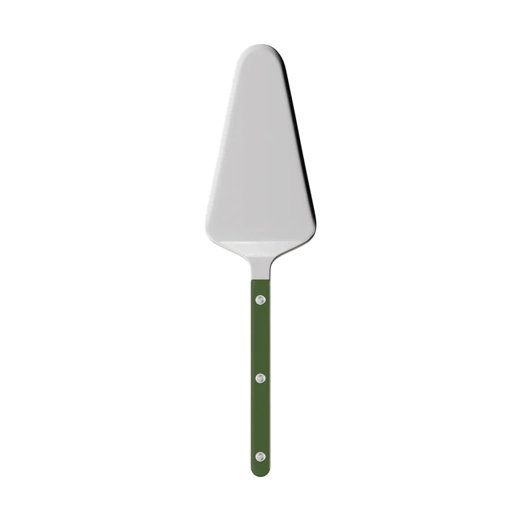 Bistrot solid cake server 25 cm, Green SABRE Paris
