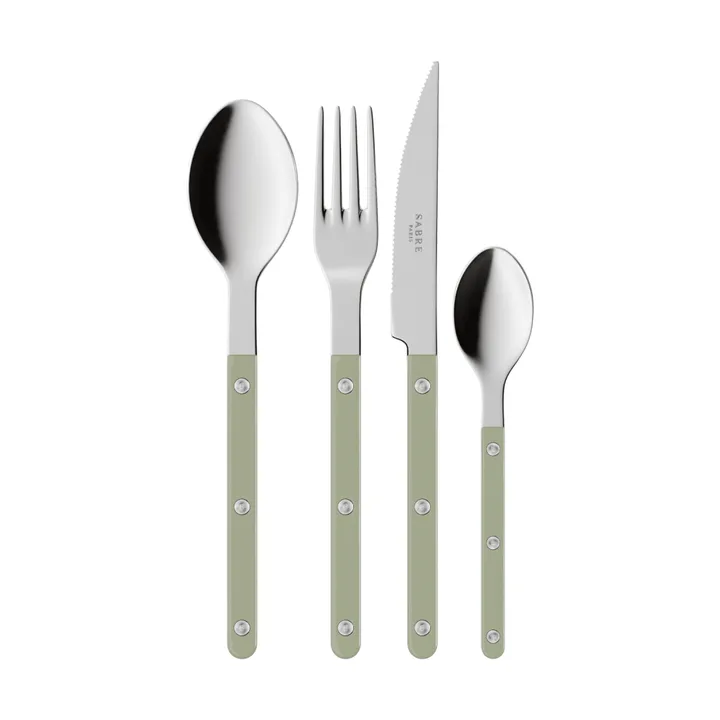 Bistrot solid cutlery set 4 pieces - Asparagus - SABRE Paris