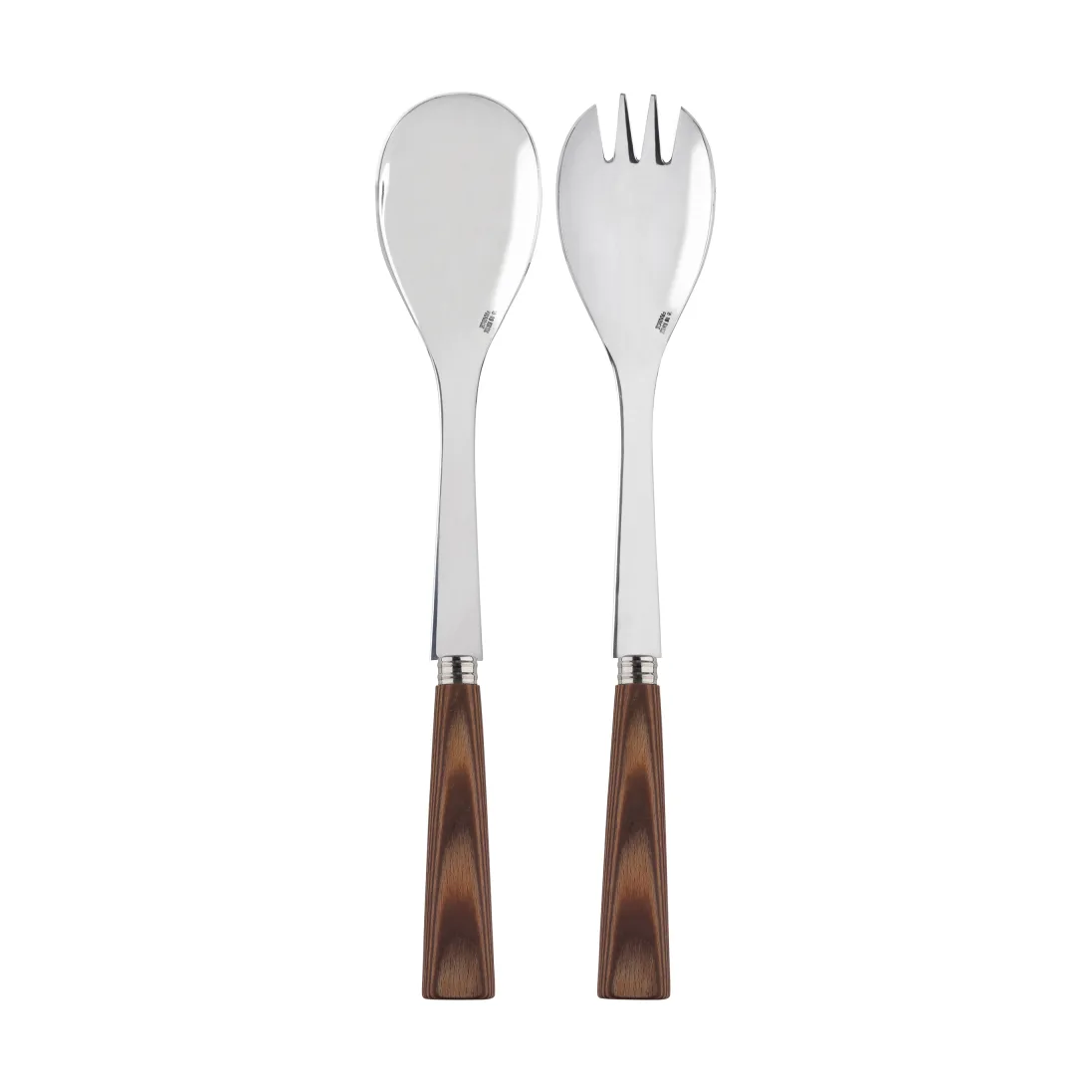 SABRE Paris Nature salad servers 2 pieces Light wood laminated