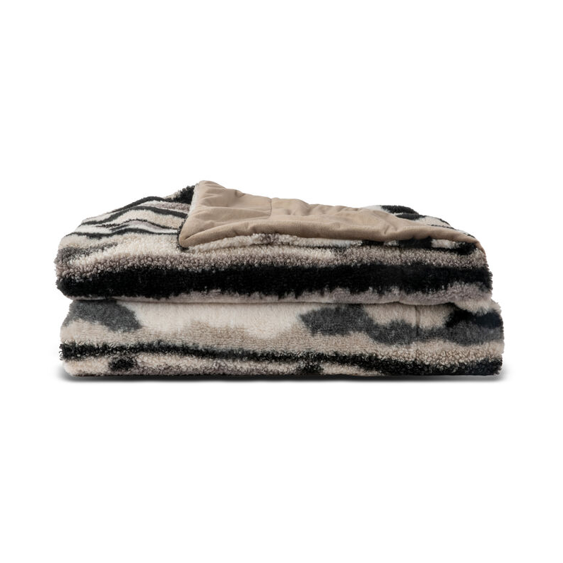 Sagaform Alba throw blanket 130x170 cm Gray-black-white