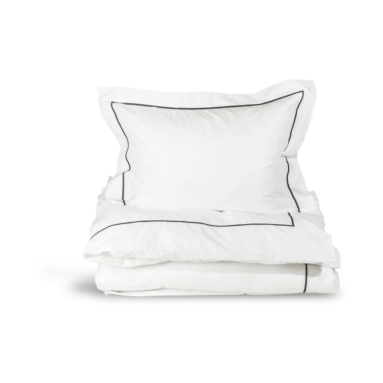 Sagaform Carl bedding set 150x210 cm White | Scandinavian Design | Duvet covers | White