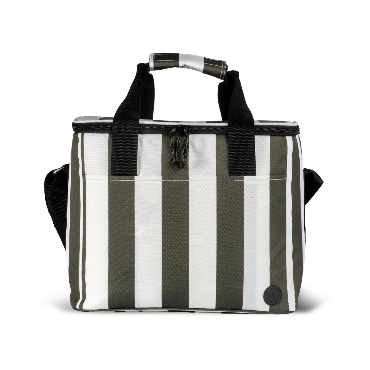 Sagaform City Cooler Bag Large 20 L Green-white - View 2