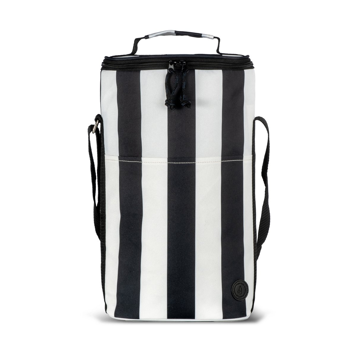 Sagaform City cooler bag tall 9 L Black-white | Scandinavian Design | Other kitchen utensils | Black