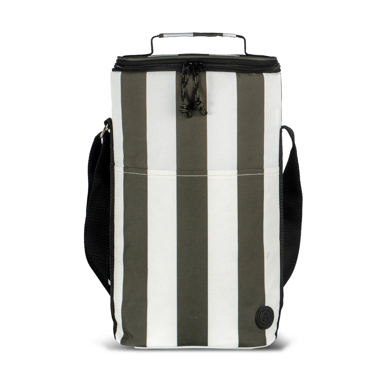 Sagaform City cooler bag tall 9 L Green-white | Scandinavian Design | Other kitchen utensils | Green