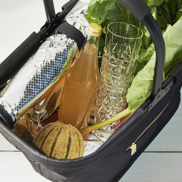 City cooler basket, black-gold Sagaform