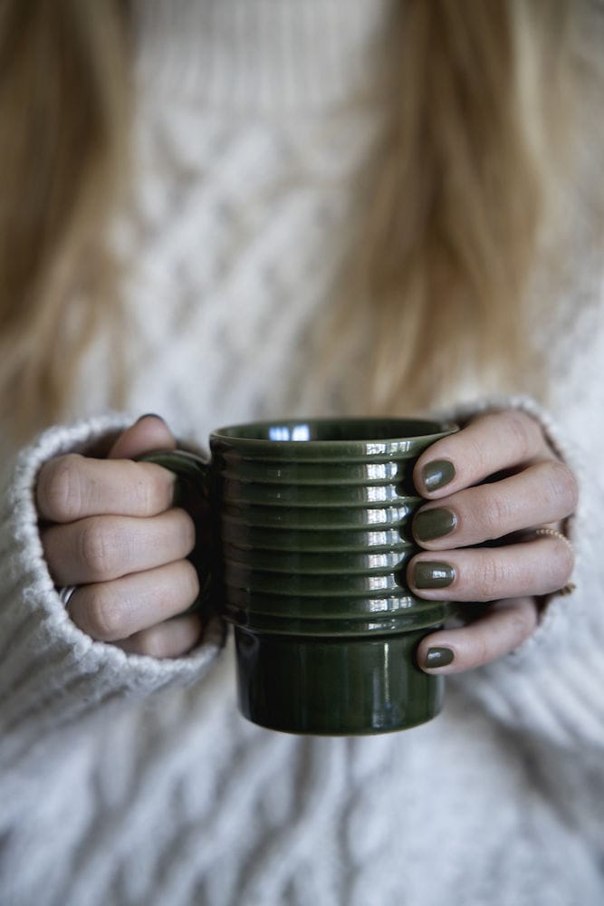 Coffe & More coffee mug - Green - Sagaform