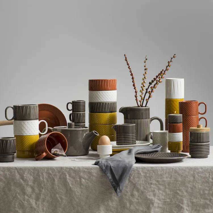 Coffe & More coffee mug, terracotta Sagaform