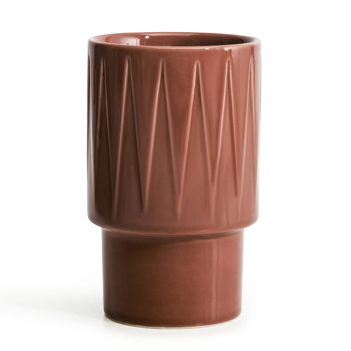 Coffe & More latté mug - Terracotta - Sagaform
