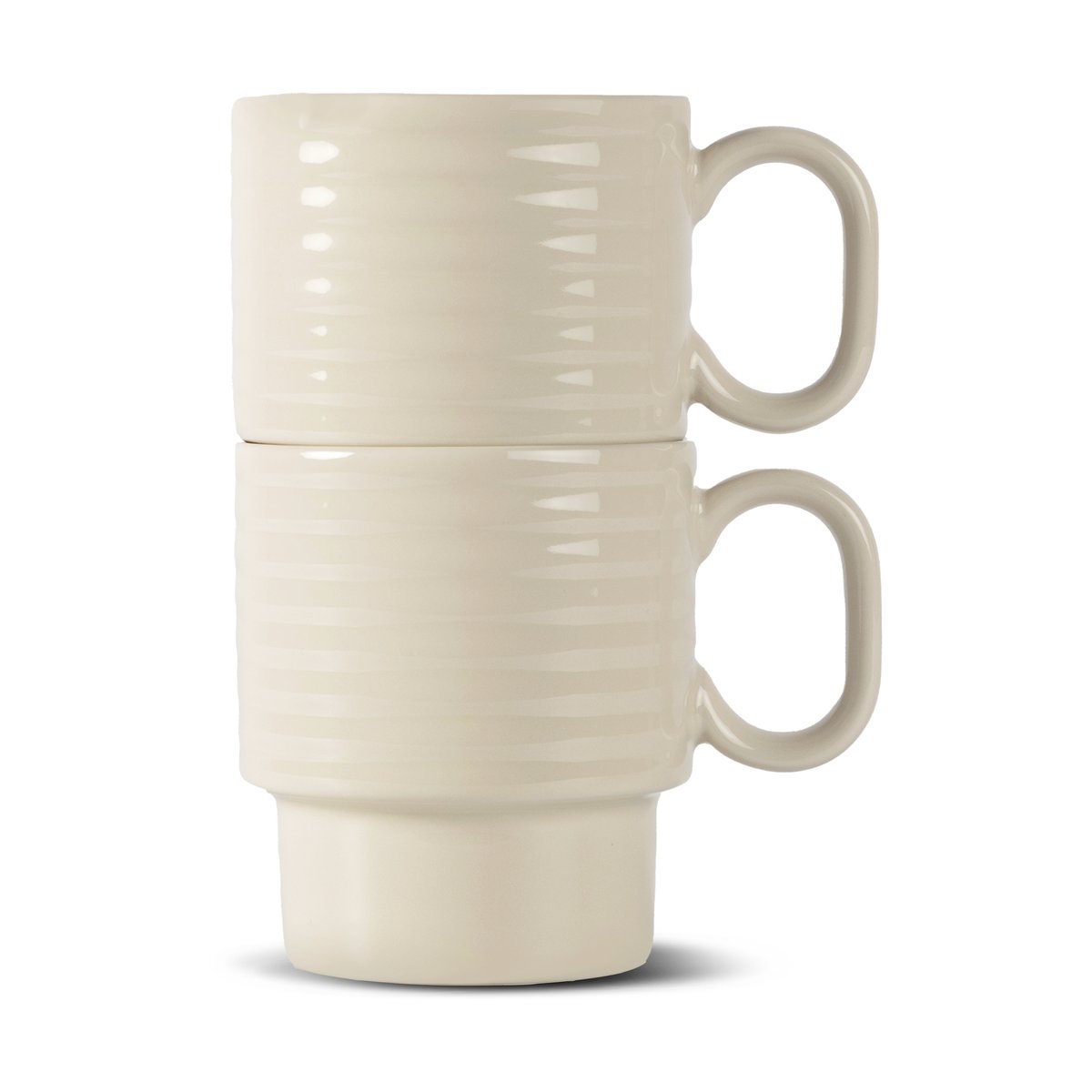Sagaform Coffee & More coffee mug 2-pack Beige