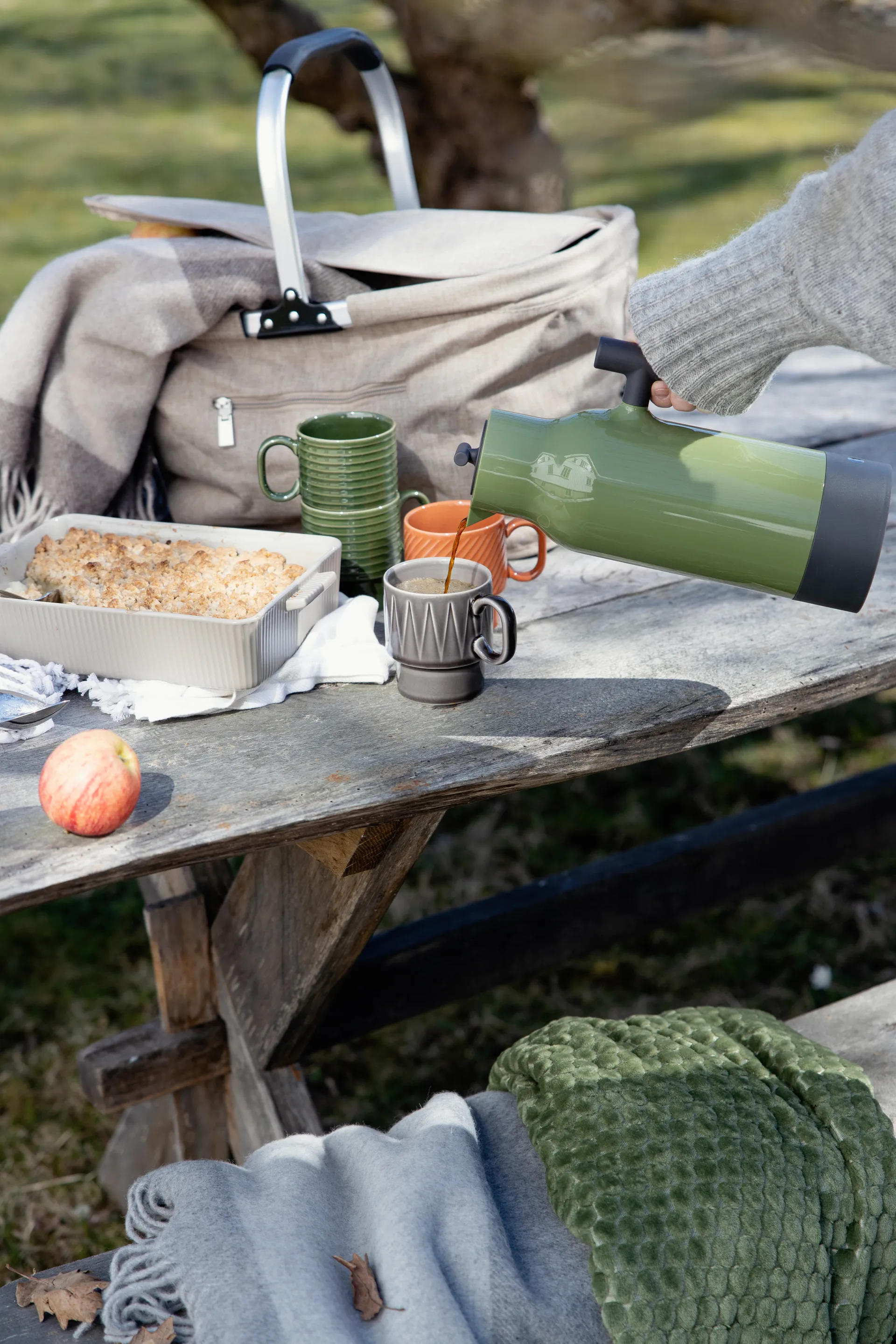 Coffee & More coffee mug 2-pack, Grey Sagaform